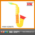 Alta qualidade barata brinquedo de plástico mini saxofone